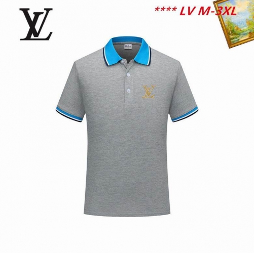 L...V... Lapel T-shirt 3233 Men