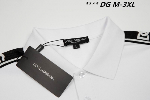 D...G... Lapel T-shirt 3360 Men