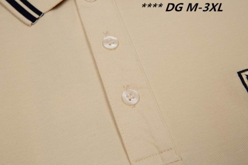 D...G... Lapel T-shirt 3285 Men