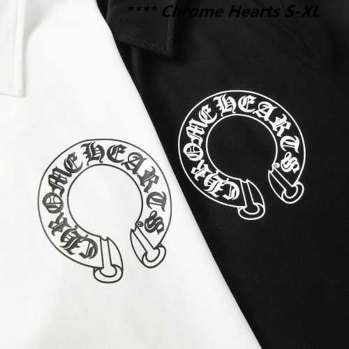 C.h.r.o.m.e. H.e.a.r.t.s. Lapel T-shirt 3031 Men