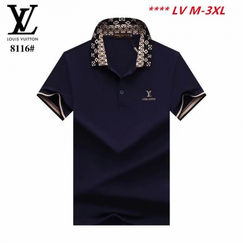 L...V... Lapel T-shirt 3184 Men