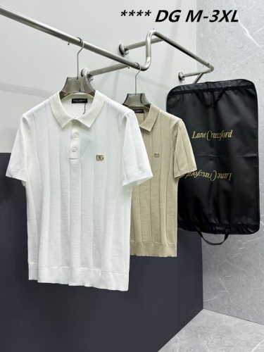 D...G... Lapel T-shirt 3029 Men