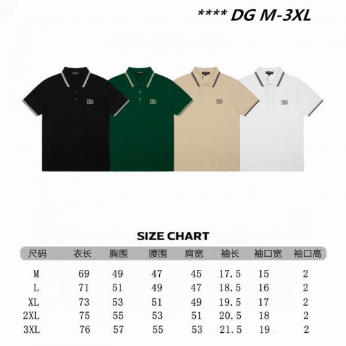 D...G... Lapel T-shirt 3261 Men