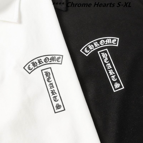 C.h.r.o.m.e. H.e.a.r.t.s. Lapel T-shirt 3011 Men