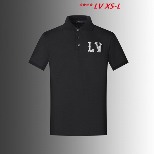 L...V... Lapel T-shirt 3019 Men