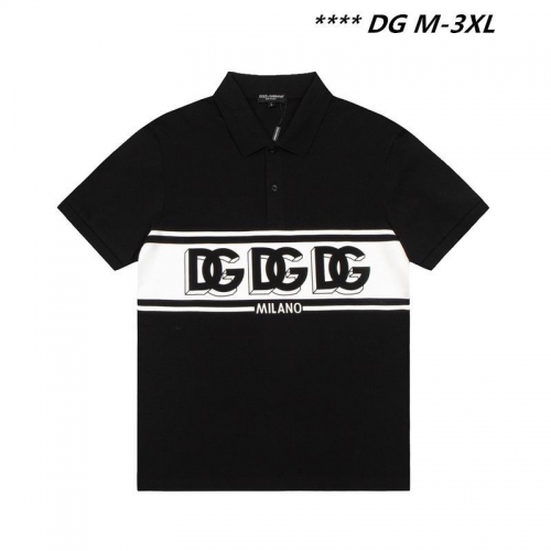 D...G... Lapel T-shirt 3047 Men