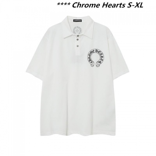 C.h.r.o.m.e. H.e.a.r.t.s. Lapel T-shirt 3048 Men