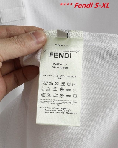 F.e.n.d.i. Lapel T-shirt 3012 Men