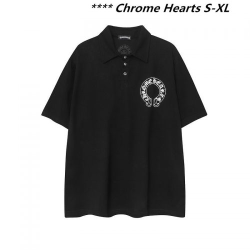 C.h.r.o.m.e. H.e.a.r.t.s. Lapel T-shirt 3039 Men