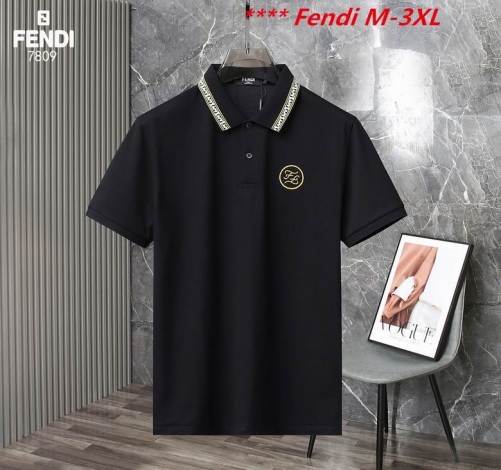 F.e.n.d.i. Lapel T-shirt 3039 Men