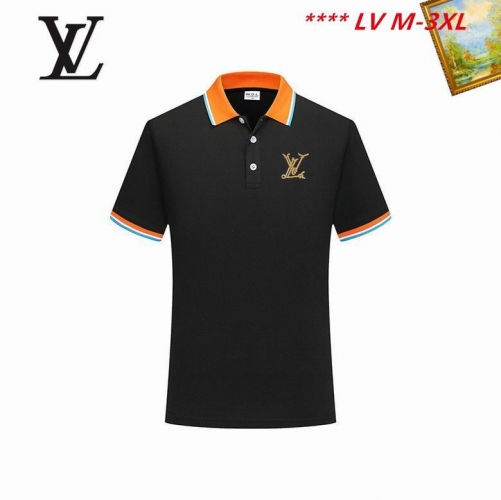 L...V... Lapel T-shirt 3232 Men