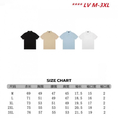 L...V... Lapel T-shirt 3114 Men