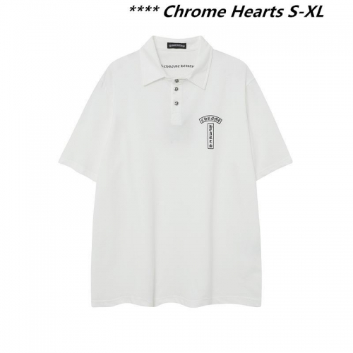 C.h.r.o.m.e. H.e.a.r.t.s. Lapel T-shirt 3028 Men