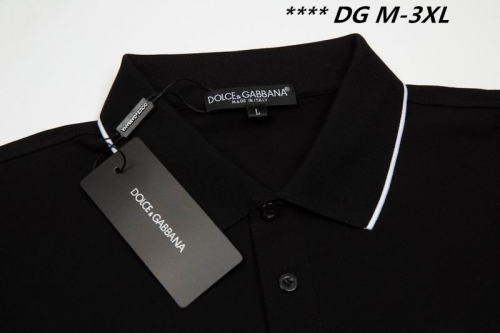 D...G... Lapel T-shirt 3323 Men