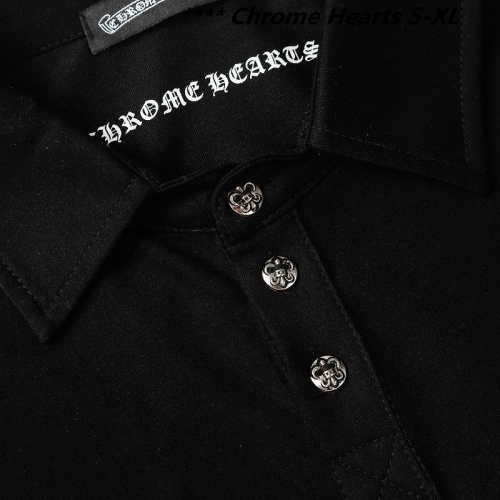 C.h.r.o.m.e. H.e.a.r.t.s. Lapel T-shirt 3016 Men