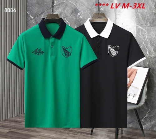 L...V... Lapel T-shirt 3269 Men