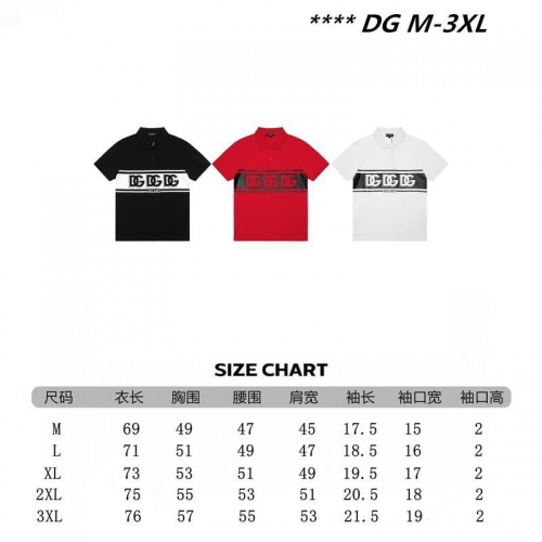 D...G... Lapel T-shirt 3030 Men