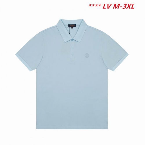 L...V... Lapel T-shirt 3307 Men