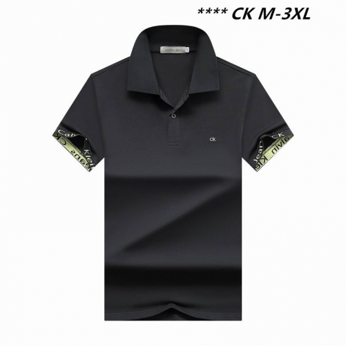 C...K... Lapel T-shirt 3009 Men