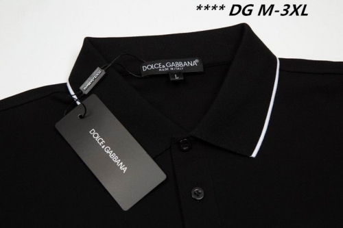 D...G... Lapel T-shirt 3100 Men