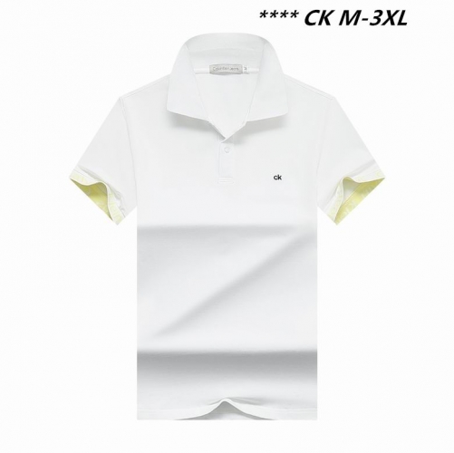 C...K... Lapel T-shirt 3008 Men