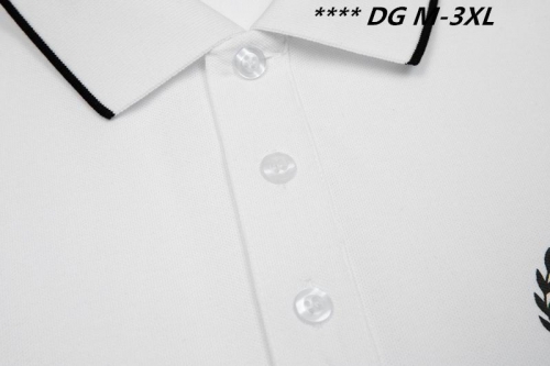 D...G... Lapel T-shirt 3092 Men