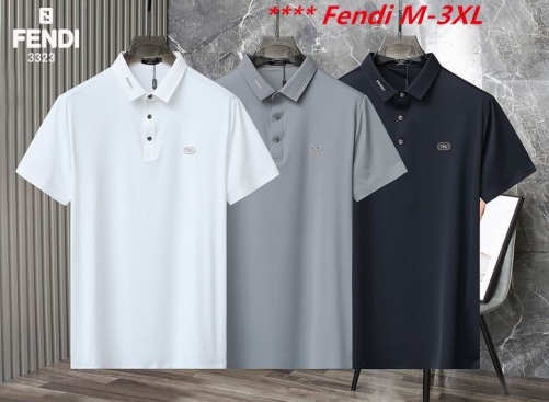 F.e.n.d.i. Lapel T-shirt 3063 Men