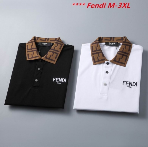 F.e.n.d.i. Lapel T-shirt 3021 Men