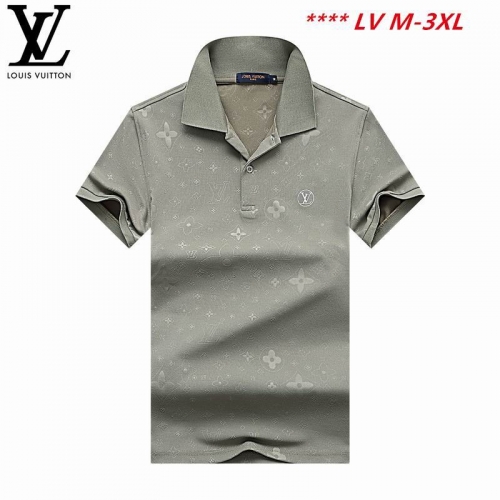 L...V... Lapel T-shirt 3110 Men