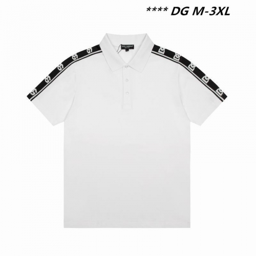 D...G... Lapel T-shirt 3362 Men