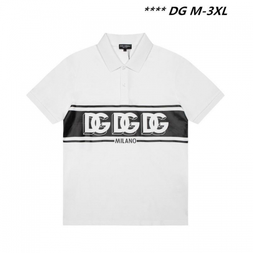 D...G... Lapel T-shirt 3041 Men