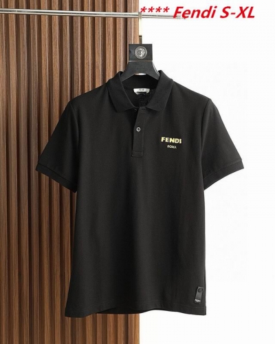 F.e.n.d.i. Lapel T-shirt 3018 Men