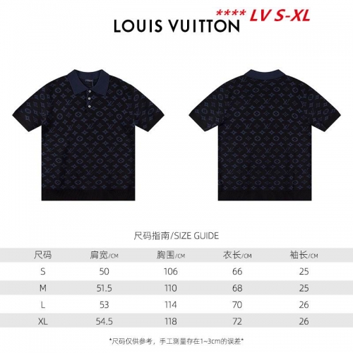 L...V... Lapel T-shirt 3020 Men