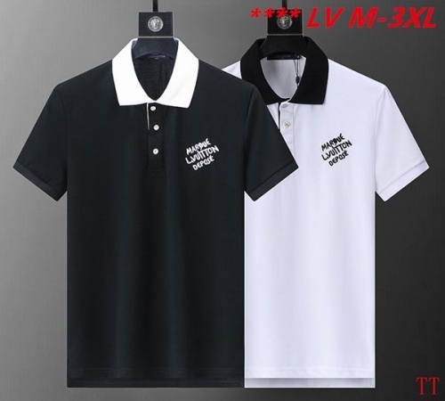 L...V... Lapel T-shirt 3222 Men