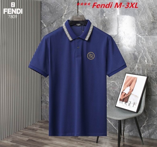 F.e.n.d.i. Lapel T-shirt 3038 Men