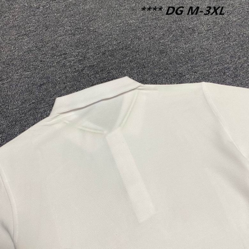 D...G... Lapel T-shirt 3198 Men