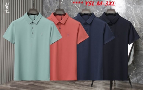 Y...S...L... Lapel T-shirt 3012 Men