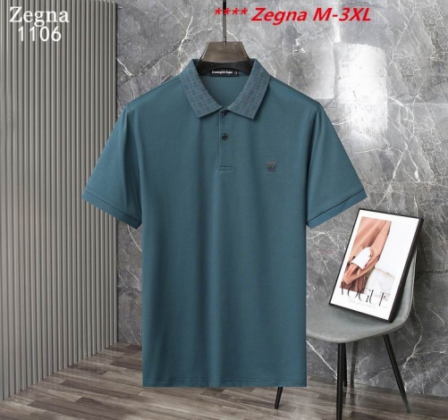 Z.e.g.n.a. Lapel T-shirt 3008 Men