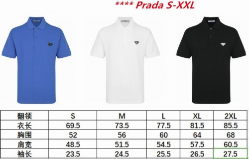 P.r.a.d.a. Lapel T-shirt 3028 Men