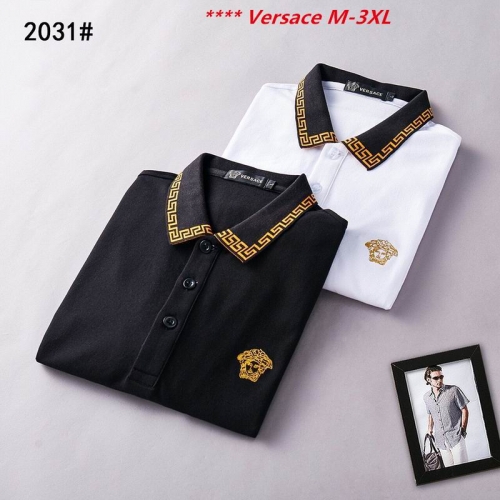 V.e.r.s.a.c.e. Lapel T-shirt 3167 Men