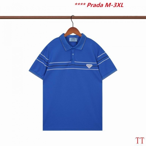 P.r.a.d.a. Lapel T-shirt 3199 Men