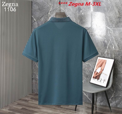 Z.e.g.n.a. Lapel T-shirt 3007 Men