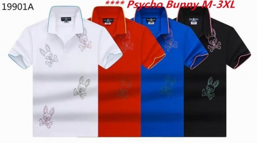 P.s.y.c.h.o. B.u.n.n.y. Lapel T-shirt 3018 Men