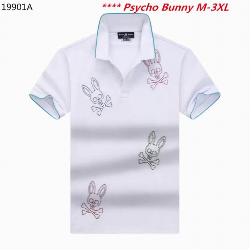 P.s.y.c.h.o. B.u.n.n.y. Lapel T-shirt 3014 Men