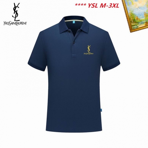 Y...S...L... Lapel T-shirt 3019 Men