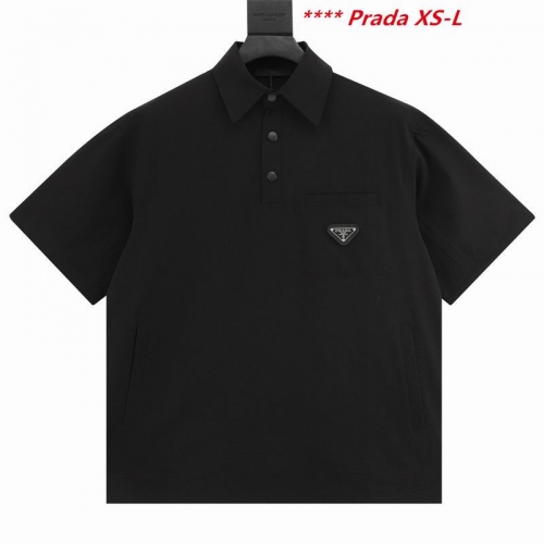 P.r.a.d.a. Lapel T-shirt 3010 Men