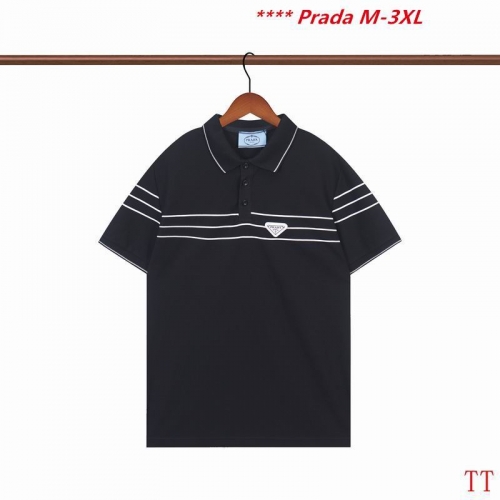 P.r.a.d.a. Lapel T-shirt 3203 Men