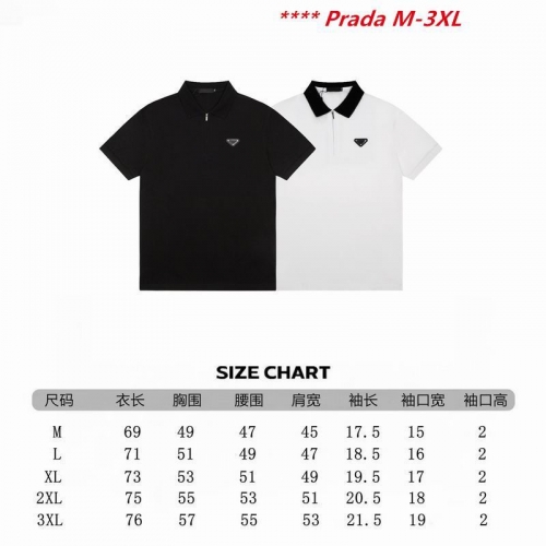 P.r.a.d.a. Lapel T-shirt 3467 Men