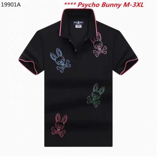 P.s.y.c.h.o. B.u.n.n.y. Lapel T-shirt 3017 Men