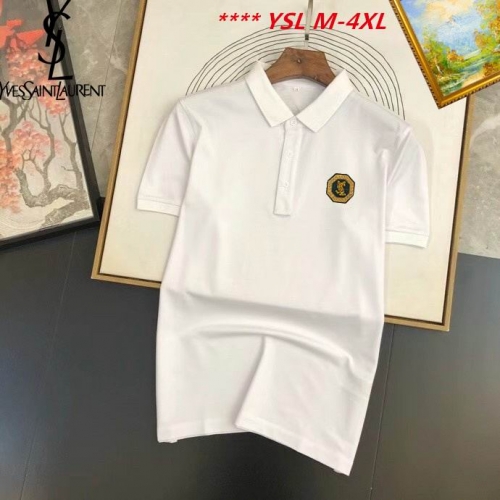 Y...S...L... Lapel T-shirt 3026 Men